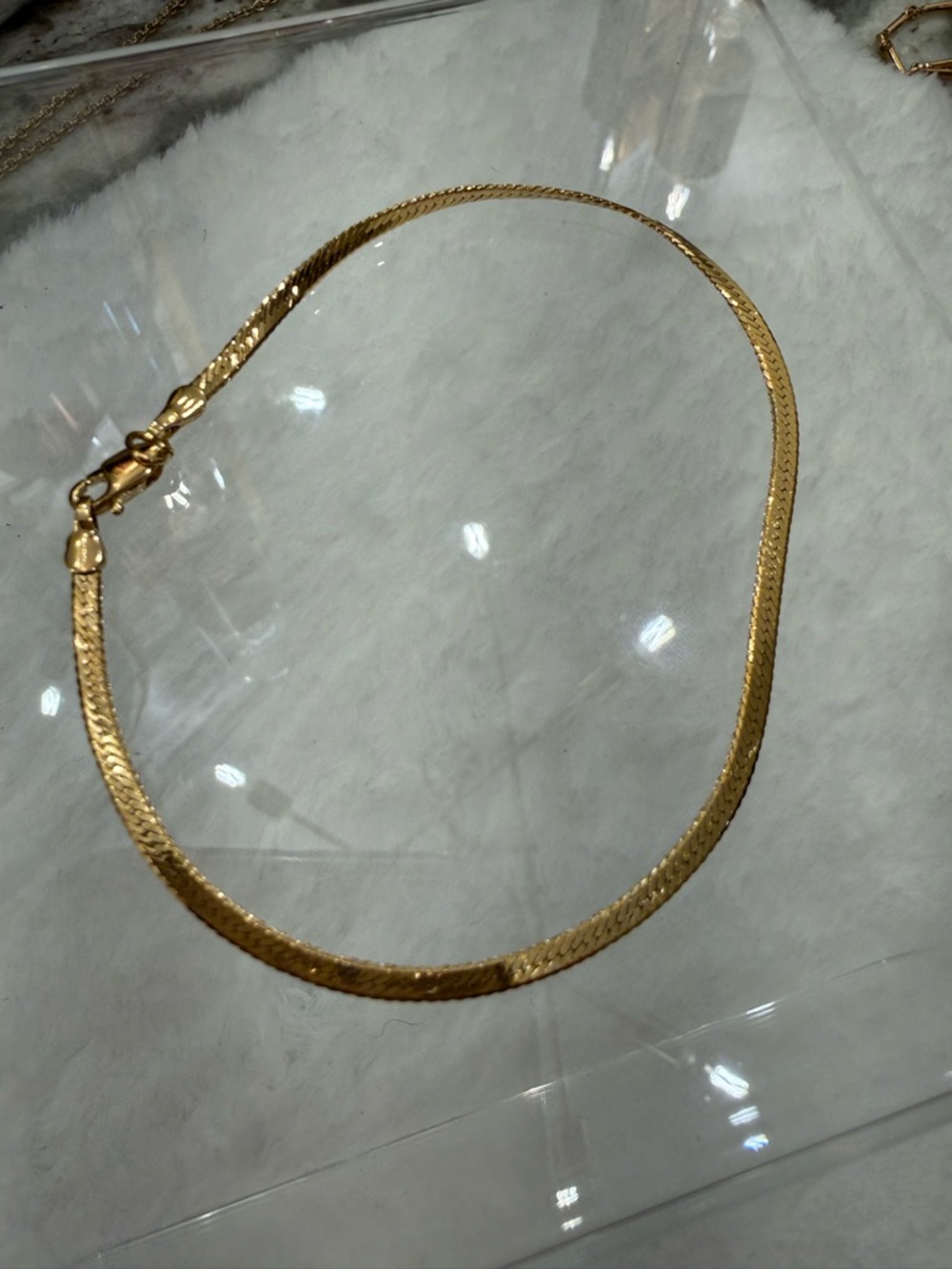 Avon “Golden Classics” 3-piece anklet set (gold tone) NIB - Picture 6 of 11